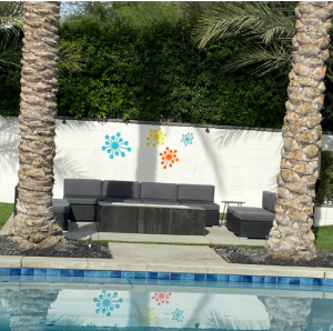 mid century  wall art