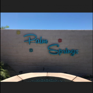 Palm Springs sign