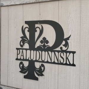 monogram sign