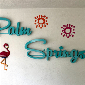Palm Springs sign