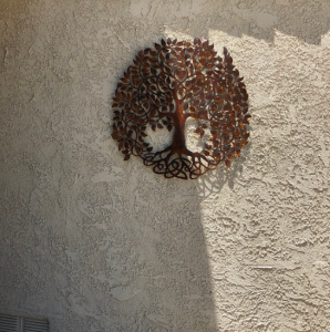 Tree of life metal art