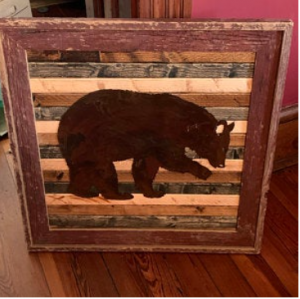 bear wall art