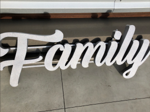 5 Family sign