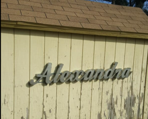 Alexandra sign