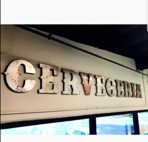 CERVECERIA sign (1)