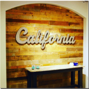 California Metal sign  pic