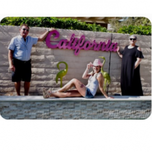 California pink sign photo (1)