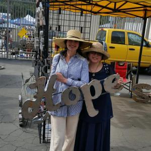 Andie Macdowell Margaret Kimura Hope sign