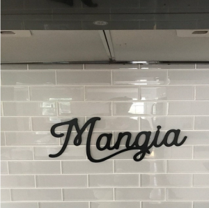 Mangia sign