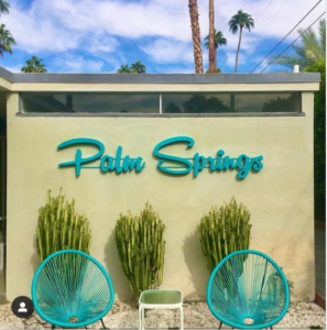 Palm Springs sign photo