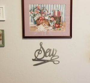Sew Wall sign