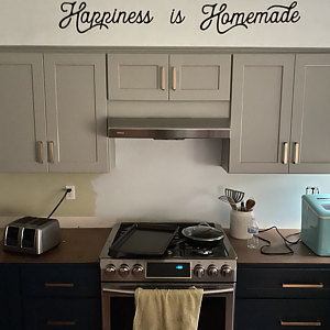 happiness is homemade sign