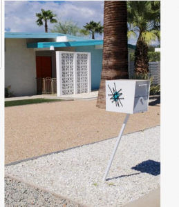 mail box mid century art